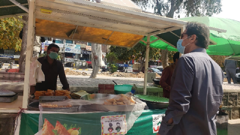 prime minister imran khan interacting with street vendor in islamabad photo pm office