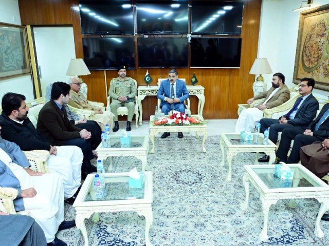caretaker prime minister anwaarul haq kakar meets the families of the martyrs in islamabad on december 11 2023 photo pid caretaker prime minister anwaarul haq kakar meets the families of the martyrs in islamabad on december 11 2023 photo pid
