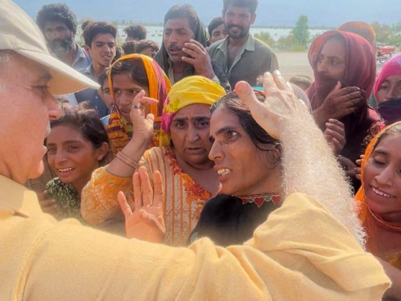 floods have wreaked havoc in the jhal magsi and lasbela districts of balochistan photo app