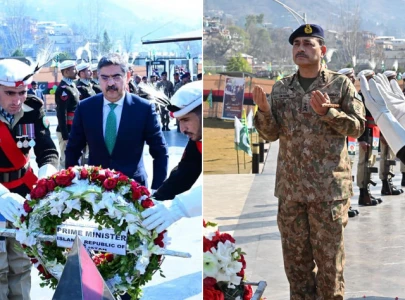 pm coas visit ajk strongly condemn indian actions in iiojk