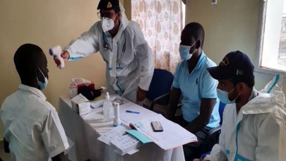 pn ship holds free medical camp in senegal