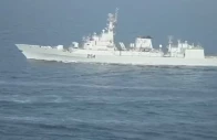 pak navy deploys warship pns aslat for security patrolling in indian sea photo ispr