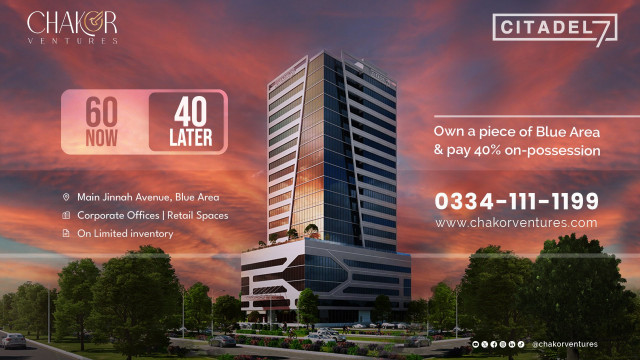 citadel 7 project chakor ventures introduces 60 40 payment model citadel 7 project chakor ventures introduces 60 40 payment model