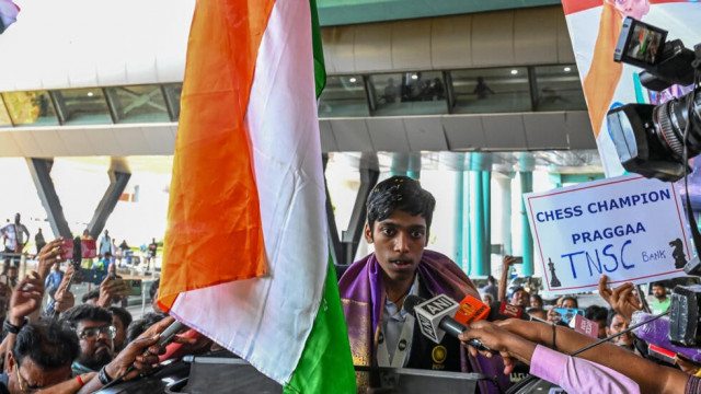 indian chess wizard pragg given hero s welcome indian chess wizard pragg given hero s welcome