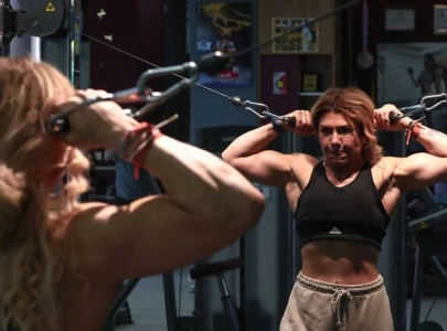iraqi kurdish bodybuilder breaks down gender barriers