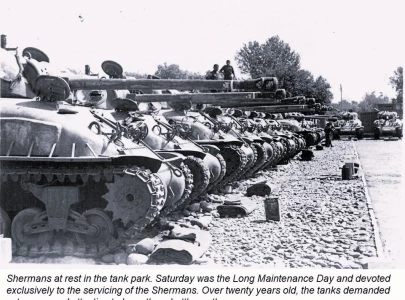 growing up in a tank regiment