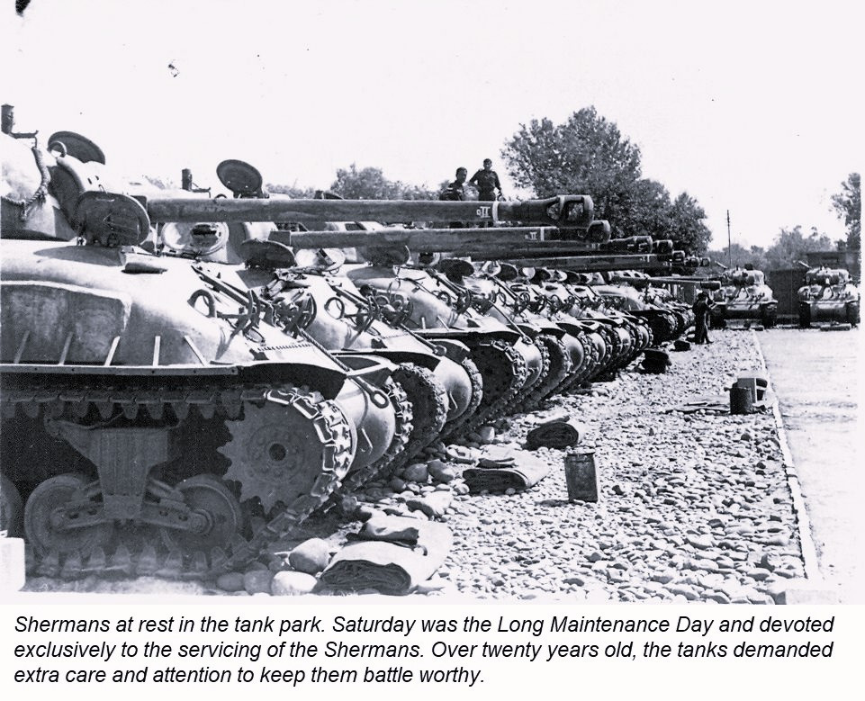 Growing up in a tank regiment