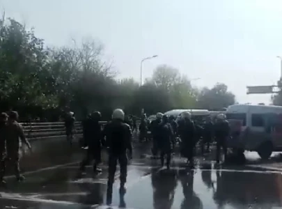 teargas shells burn trees teargas shells burn trees