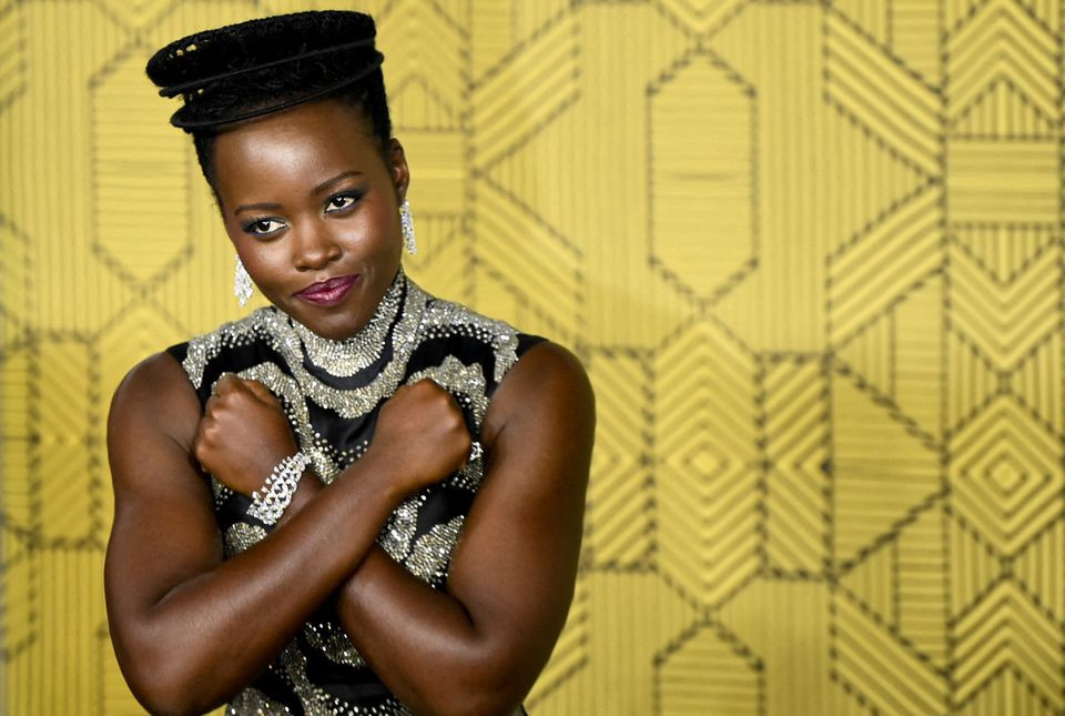 cast member lupita nyong o attends the premiere of black panther wakanda forever in london britain november 3 2022