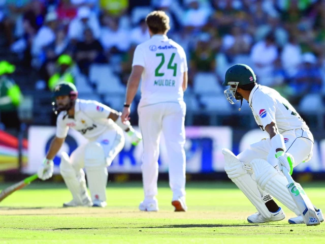 sa in driving seat at 2nd pak test sa in driving seat at 2nd pak test