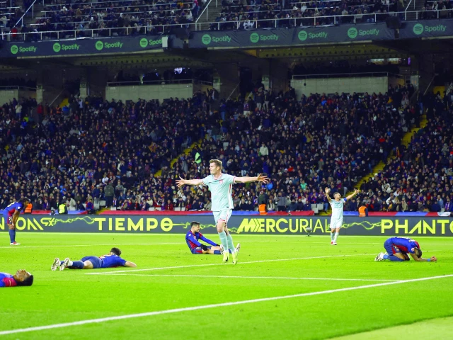 atletico madrid s alexander sorloth celebrates scoring their second goal during la liga match against fc barcelona at estadi olimpic lluis companys barcelona photo reuters atletico madrid s alexander sorloth celebrates scoring their second goal during la liga match against fc barcelona at estadi olimpic lluis companys barcelona photo reuters