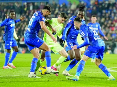 barcelona trip to frustrating getafe draw