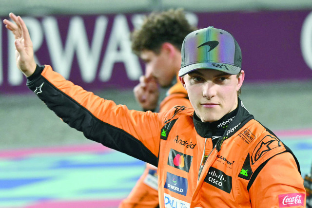 piastri wins qatar sprint in mclaren one two piastri wins qatar sprint in mclaren one two