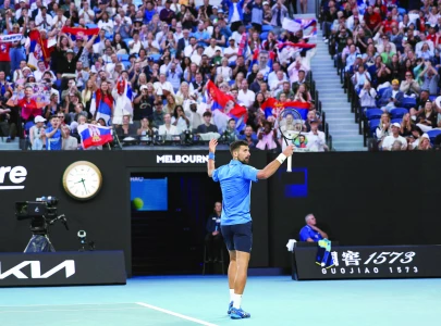 fired up djokovic sends melbourne warning