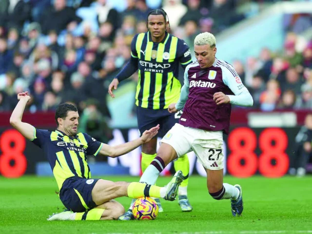 manchester city s mateo kovacic in action with aston villa s morgan rogers who scored the second goal of the premier league match between the two sides at villa park birmingham photo reuters manchester city s mateo kovacic in action with aston villa s morgan rogers who scored the second goal of the premier league match between the two sides at villa park birmingham photo reuters