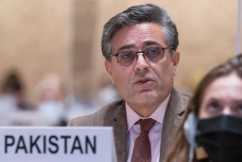 ambassador khalil hashmi permanent representative of pakistan to the un geneva photo anadolu agency ambassador khalil hashmi permanent representative of pakistan to the un geneva photo anadolu agency