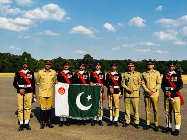 pakistan army participates in international military drill at royal military academy sandhurst