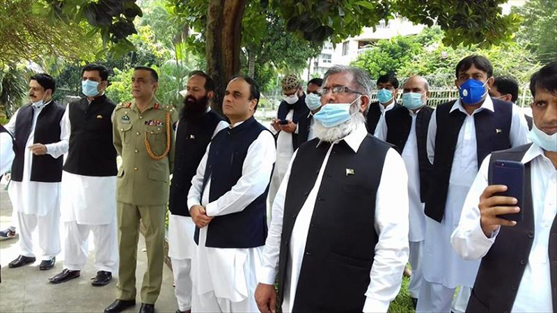 pakistan s high commission in dhaka celebrated the independence day through recitation from the quran and raising the country s national flag to the tune of the national anthem photo anadolu agency