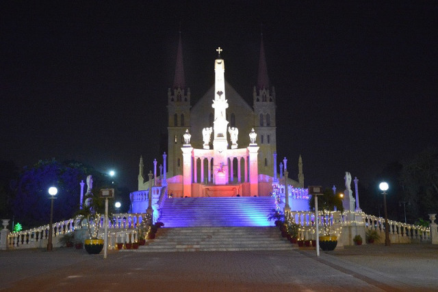 the festive celebrations commenced with sunday mass in all churches photo express