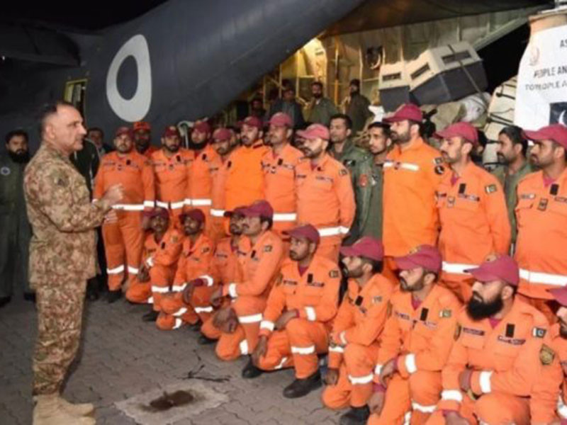 the rescue team was recognized by the international and turkish media for being the first to reach the earthquake victims in turkiye and the last to leave photo app