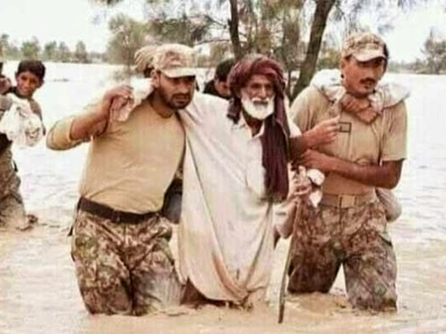 Army continues flood relief operations across Pakistan - Vimarsana News