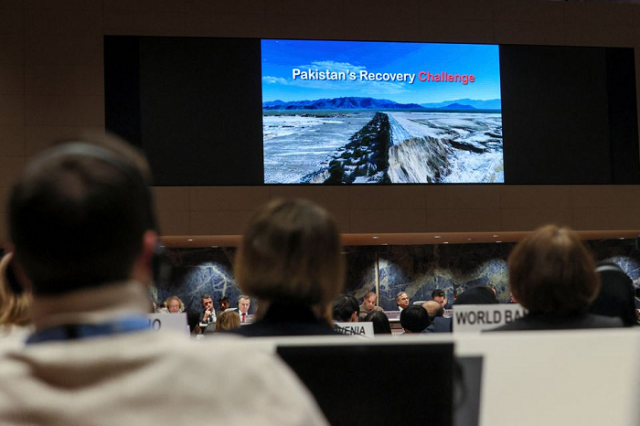 climate resilient pakistan conference in geneva calls for support amid post flood challenges on january 9 2023 photo reuters climate resilient pakistan conference in geneva calls for support amid post flood challenges on january 9 2023 photo reuters