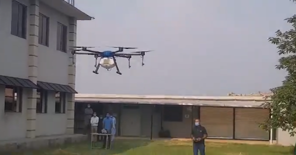 demonstration of drones being developed in collaboration between ministry of science and technology and abm satuma photo twitter ministryofst