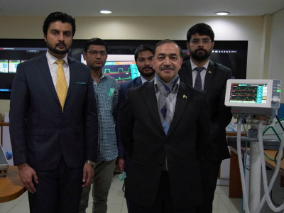 state of the art ventilator developed in pakistan
