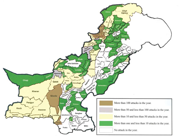 security report 2010 terrorism remains a challenge for pakistan