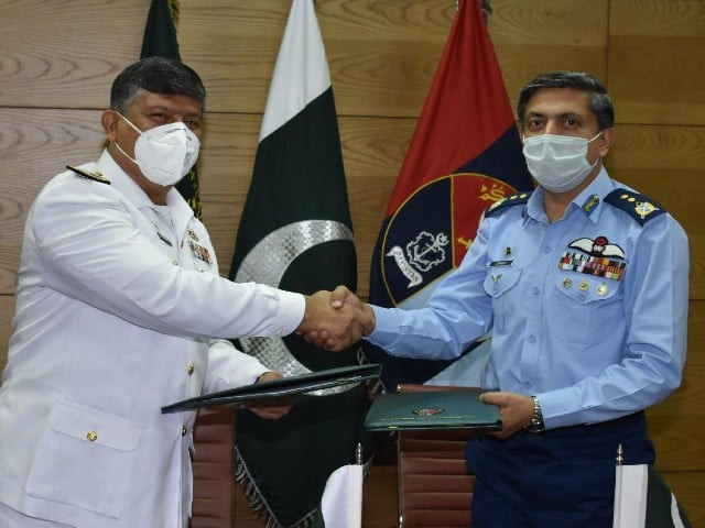 the contract signing ceremony was held at ministry of defence production on wednesday photo pakistan navy the contract signing ceremony was held at ministry of defence production on wednesday photo pakistan navy