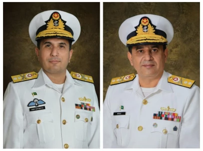 pakistan navy promotes two officers to rear admiral rank