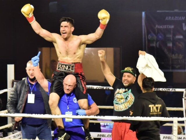 pakistani boxer muzaffar khan wins arabian sea championship title pakistani boxer muzaffar khan wins arabian sea championship title