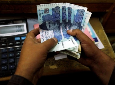 rupee rises amid political stability