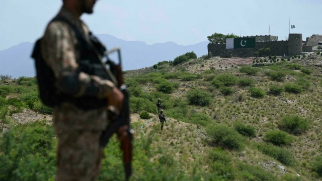 pakistani soldiers guard the afghan border photo afp file pakistani soldiers guard the afghan border photo afp file