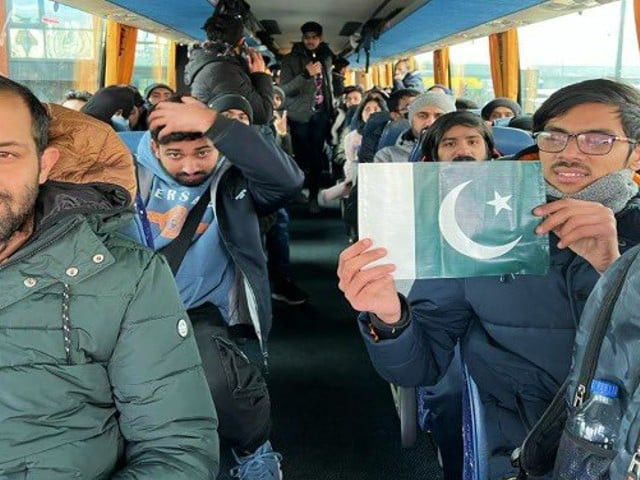 104 more pakistani students are on way from ukrainian city of kharkiv for lviv photo twitter foreignofficepk 104 more pakistani students are on way from ukrainian city of kharkiv for lviv photo twitter foreignofficepk