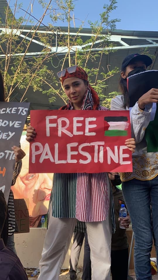 Thousands Attend ‘Pakistan For Palestine’ Demonstration In Karachi