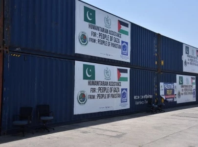 pakistan dispatches more aid for gaza
