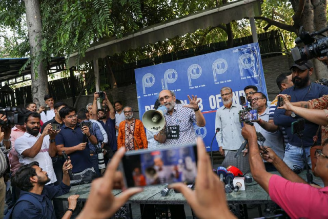 indian police widen probe into funding of news portal indian police widen probe into funding of news portal