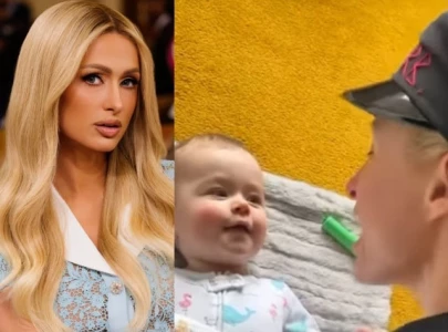 paris hilton introduces baby daughter london to london for the first time london is in london
