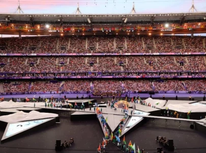 paris to pass torch with star studded finale paris to pass torch with star studded finale