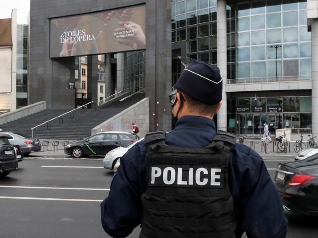 pakistani held over paris knife attack