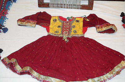 afghan samawars turbans shown at frere hall