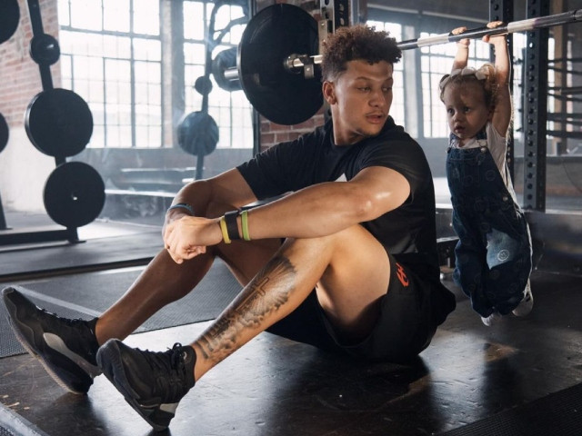 patrick mahomes with daughter sterling courtesy patrickmahomes on instagram patrick mahomes with daughter sterling courtesy patrickmahomes on instagram