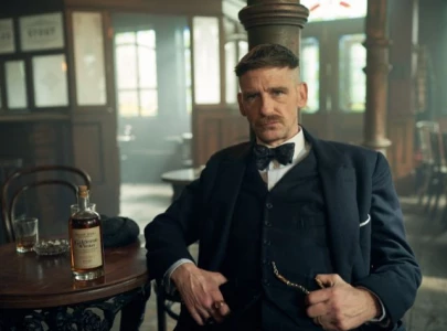 peaky blinders star paul anderson reveals striking platinum blonde look for the immortal man film