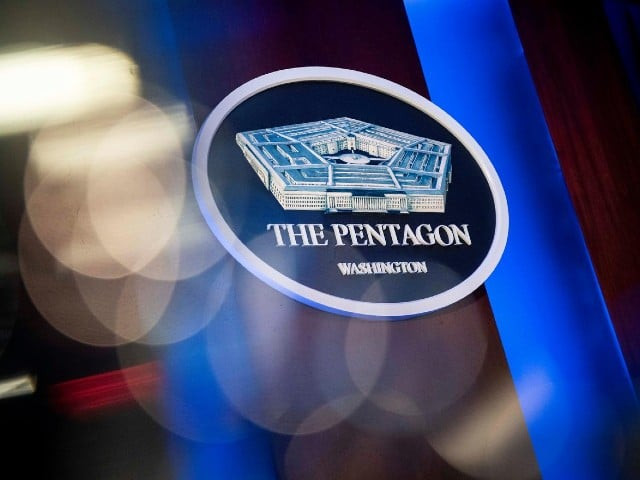 the pentagon logo is seen behind the podium in the briefing room at the pentagon in arlington virginia us photo reuters file the pentagon logo is seen behind the podium in the briefing room at the pentagon in arlington virginia us photo reuters file