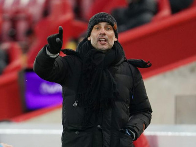 empty stadium only regret for guardiola as man city end anfield jinx empty stadium only regret for guardiola as man city end anfield jinx