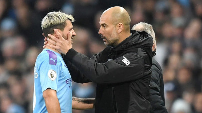 guardiola warns aguero over champions league final berth guardiola warns aguero over champions league final berth