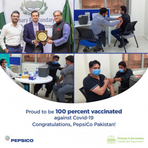 pepsico pakistan accelerates 100 company wide vaccine rate with holistic covid 19 response pepsico pakistan accelerates 100 company wide vaccine rate with holistic covid 19 response