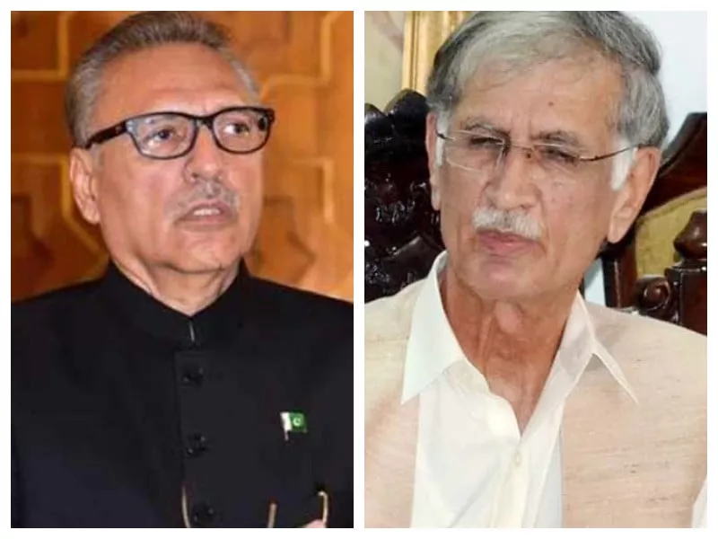 president alvi defence minister khattak test positive for covid 19 president alvi defence minister khattak test positive for covid 19
