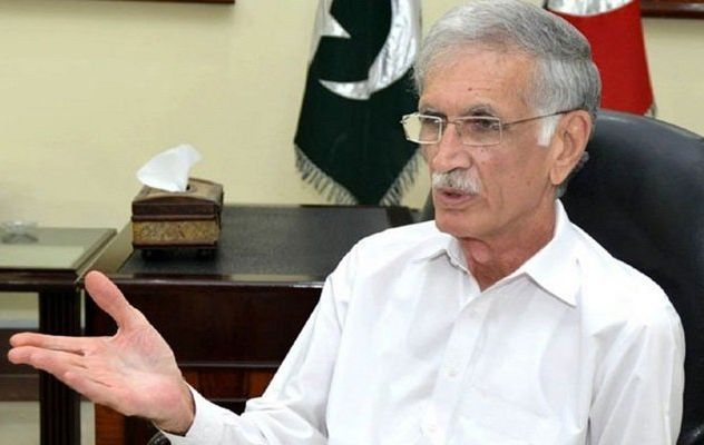 former khyber pakhtunkhwa k p chief minister pervez khattak photo file